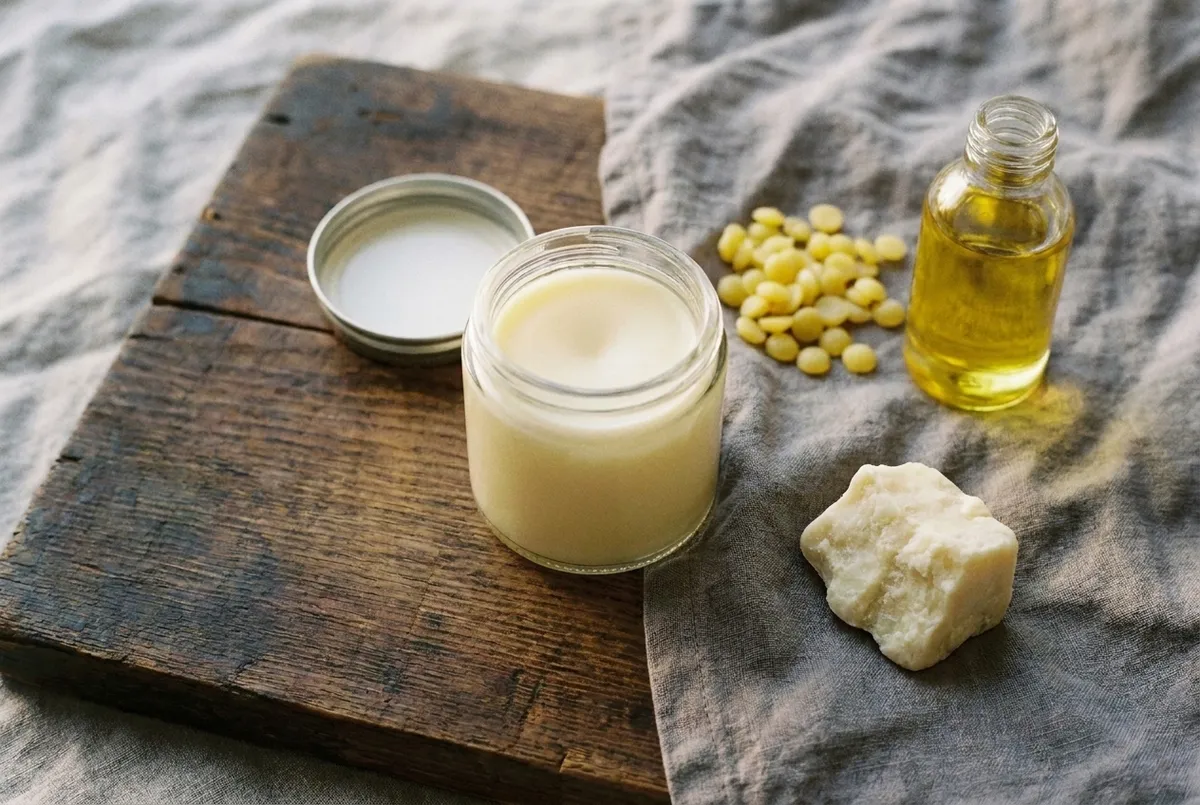 Baume naturel maison pour les mains, les pieds et le corps