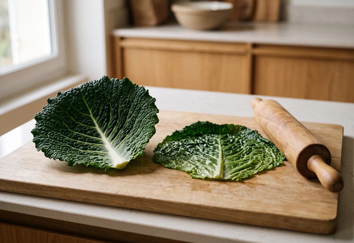 Recette : cataplasme aux feuilles de chou
