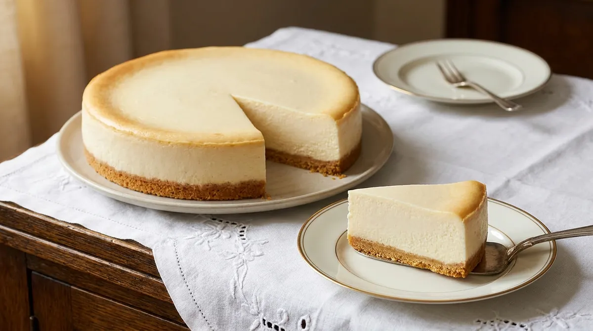 Cheesecake new-yorkais, la recette facile cuite au four
