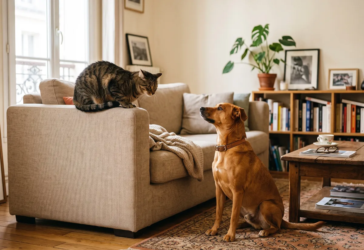 Animaux : conseils pour la cohabitation entre chiens et chats
