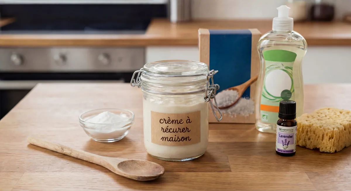 Crème à récurer maison