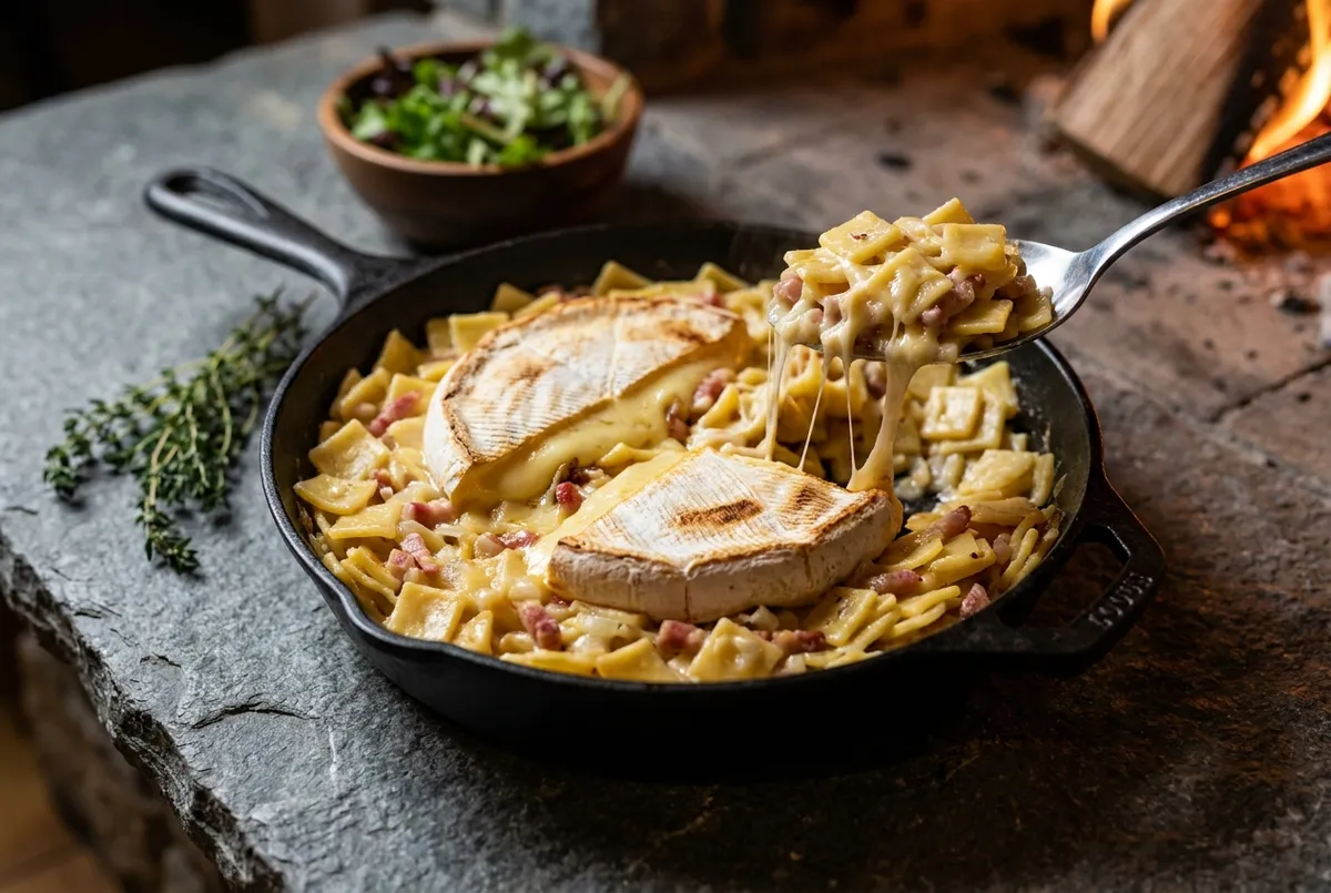 Croziflette au reblochon, la recette savoyarde