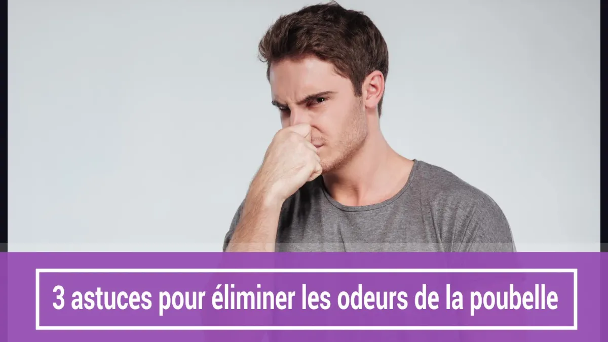 3 astuces pour éliminer les odeurs de la poubelle