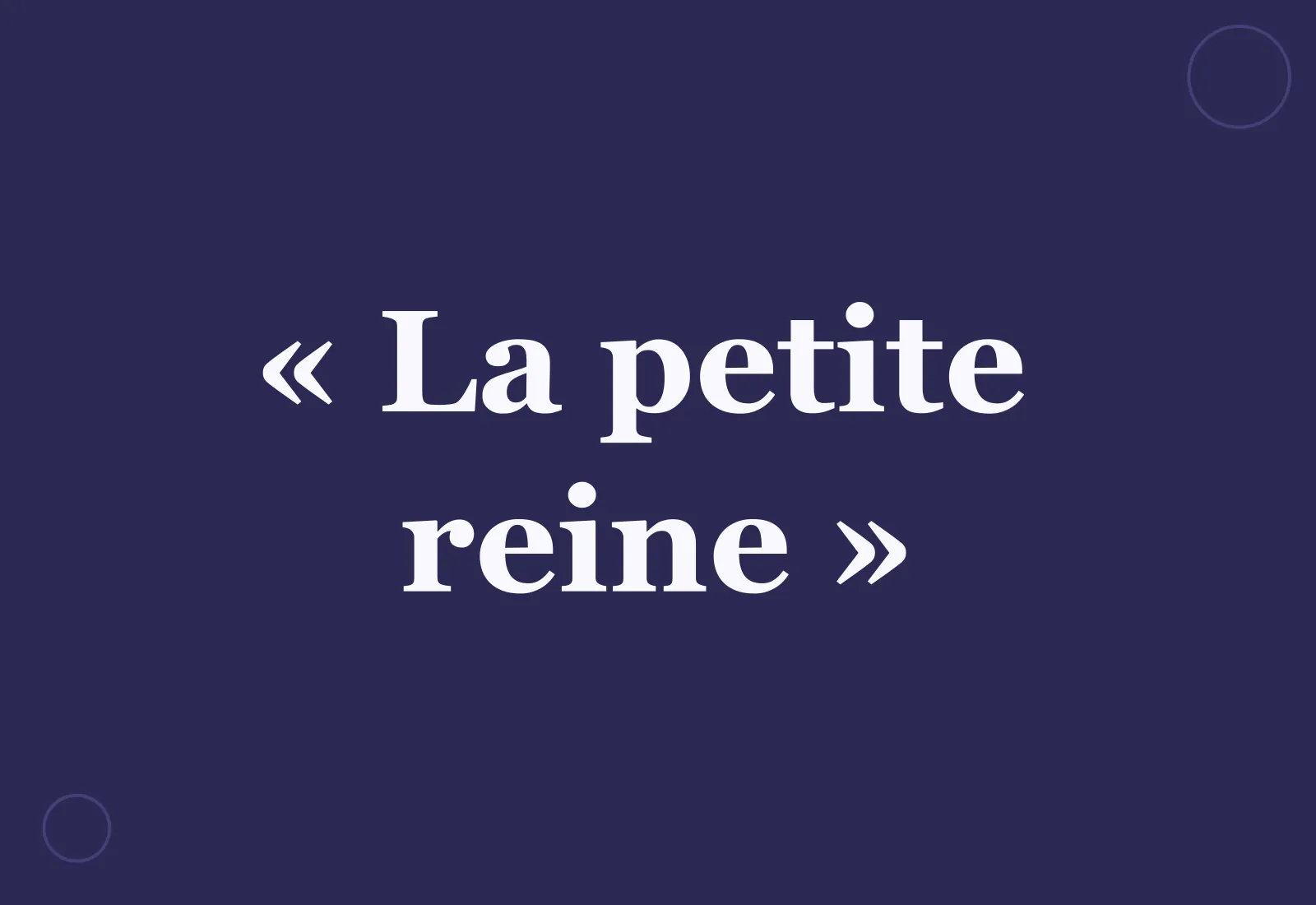 Pourquoi dit-on « la petite reine » pour le vélo ?