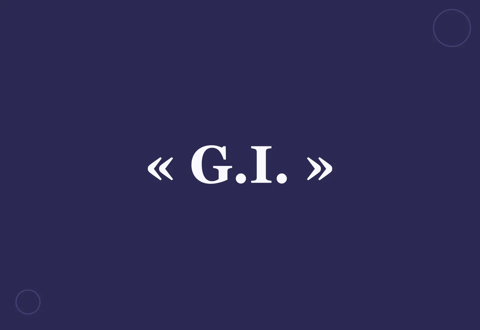 Pourquoi dit-on les « G.I. » ?