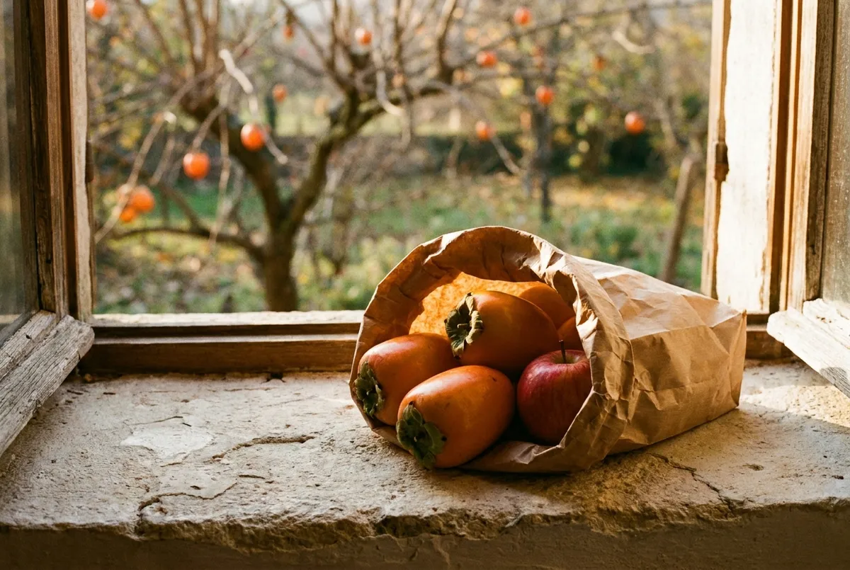 Comment faire mûrir des kakis à la maison ?