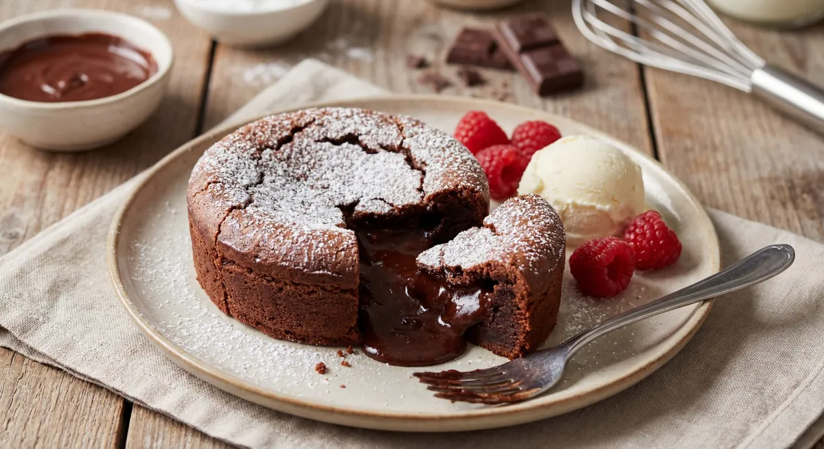 Recette du fondant au chocolat