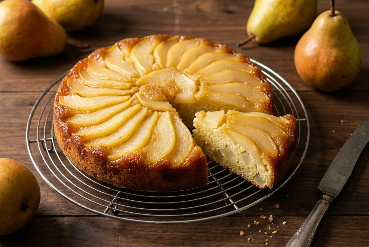 Gâteau aux poires moelleux, la recette facile