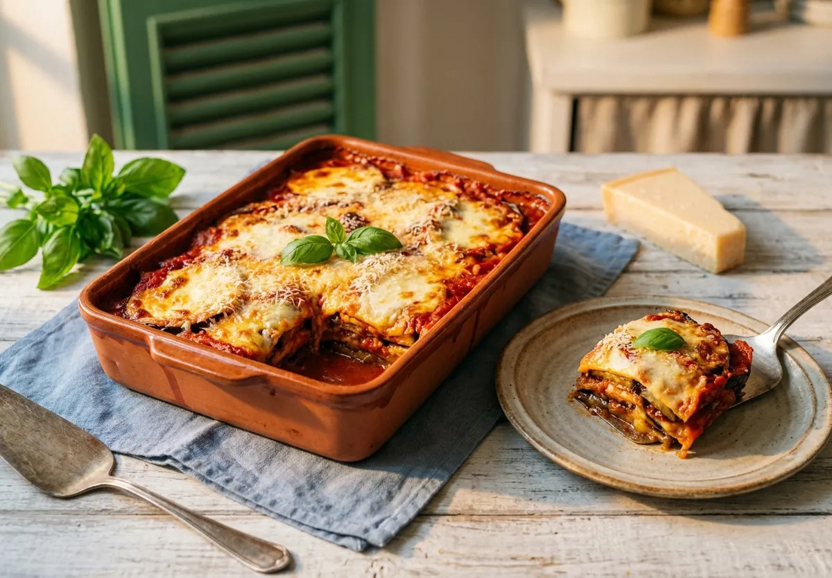 Gratin d'aubergines à l'italienne, la recette facile