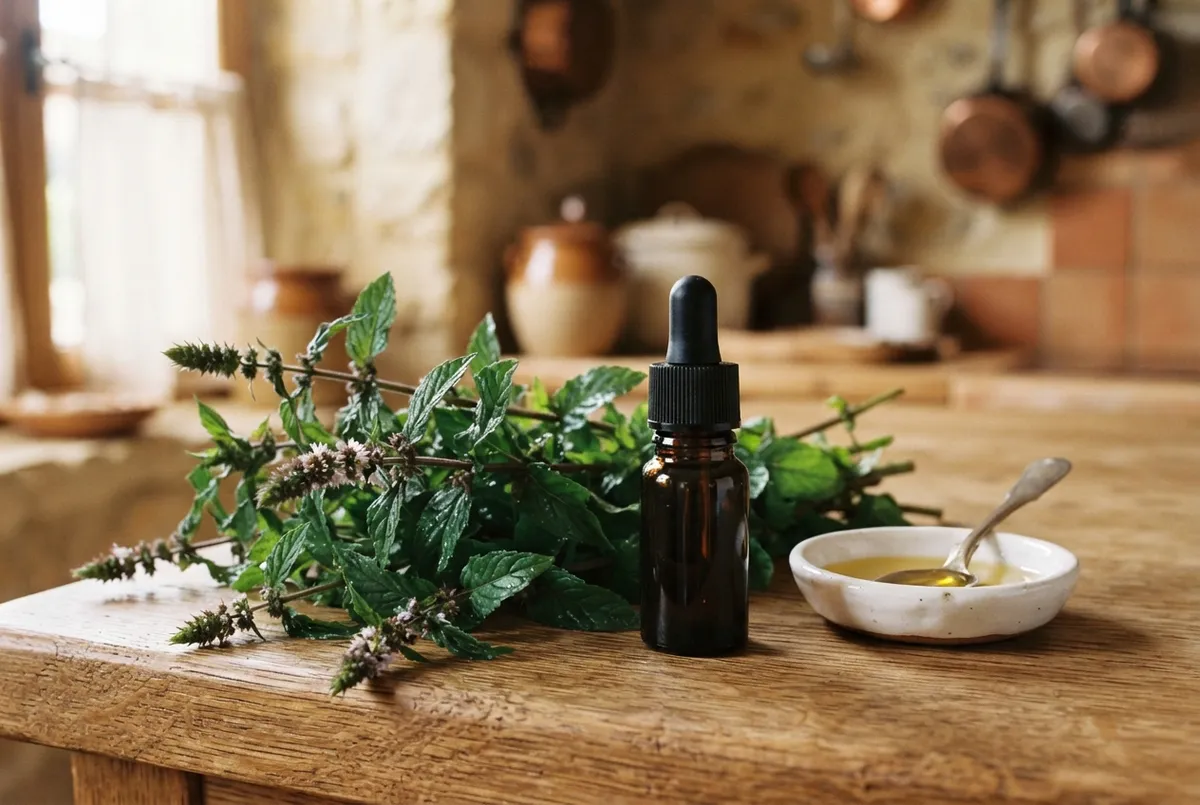 Huile essentielle de menthe poivrée : usages et interdits