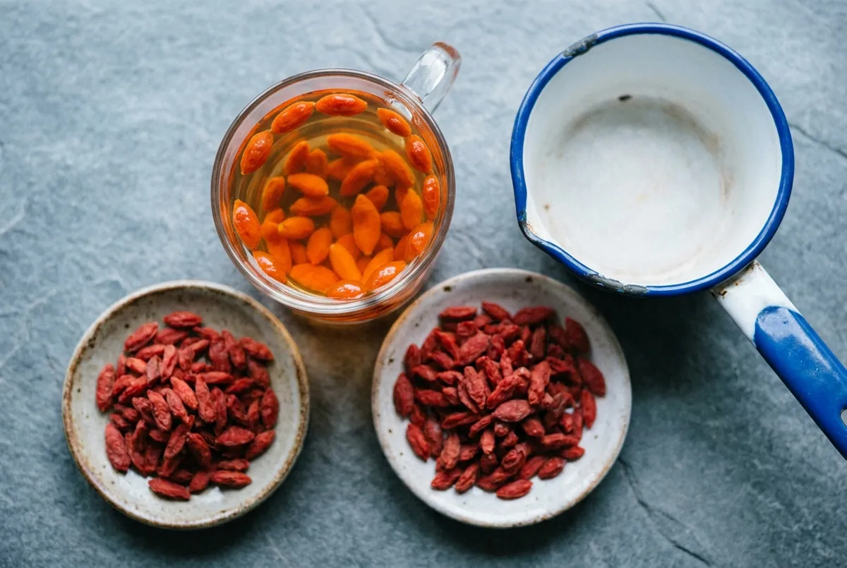 Infusion de baies de goji, bonne pour la mémoire ?