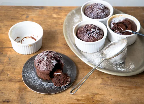 Recette des mi-cuits au chocolat
