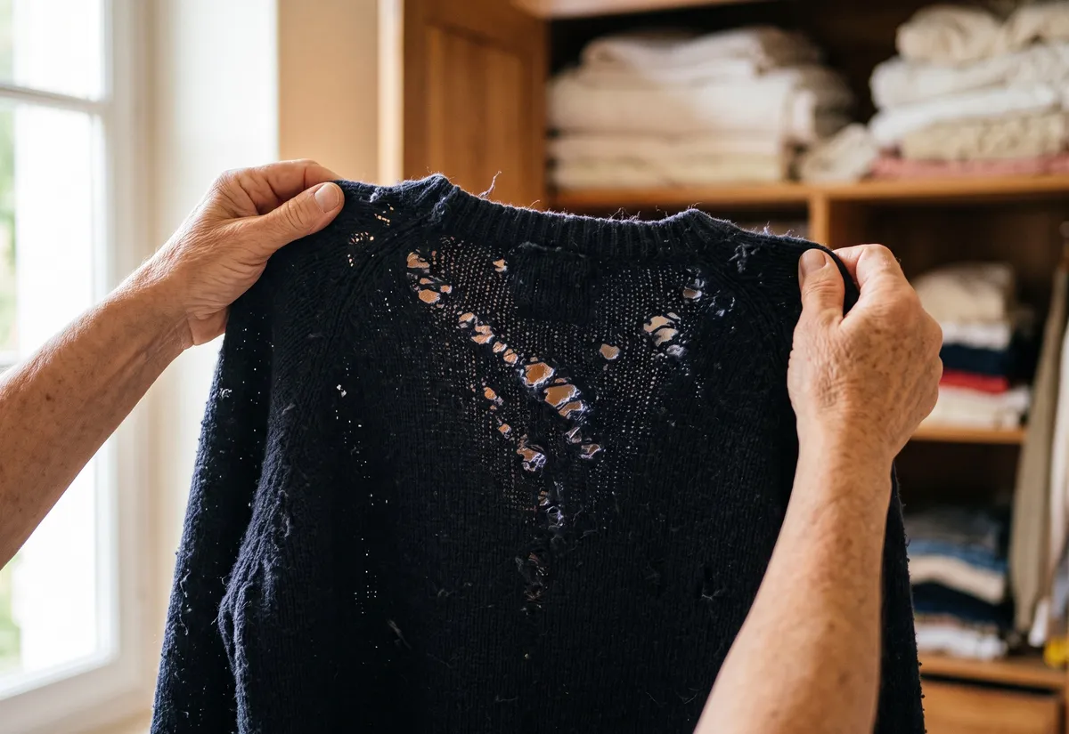 Mites des vêtements : astuce pour s'en débarrasser
