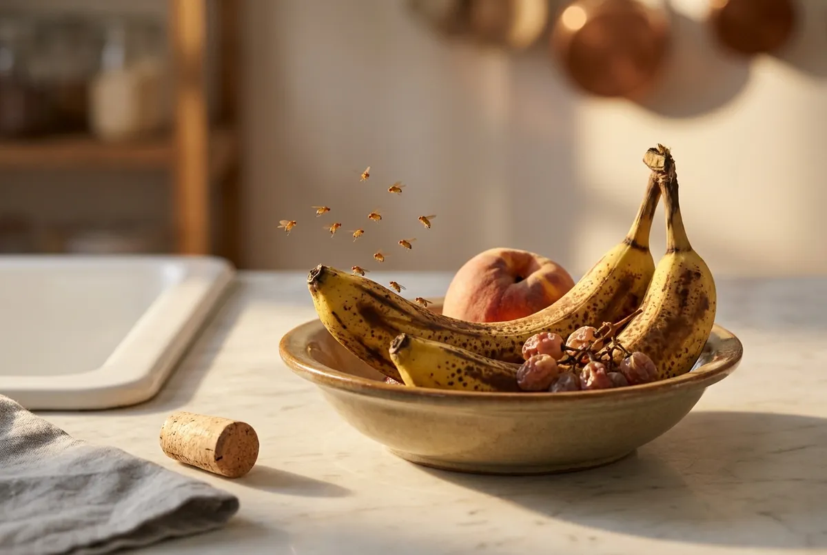 Comment se débarrasser des moucherons dans la cuisine ?