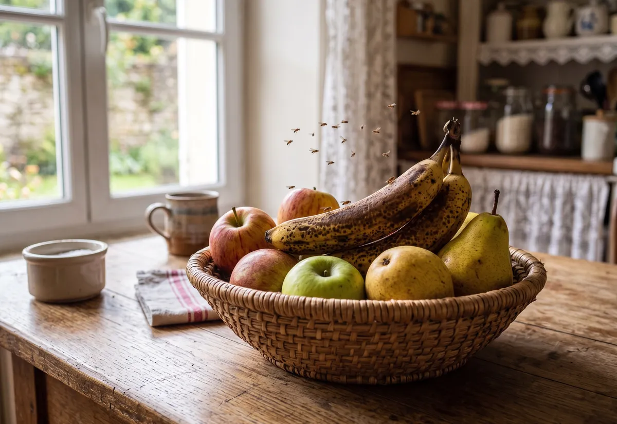 Éliminer les pucerons et moucherons des fruits