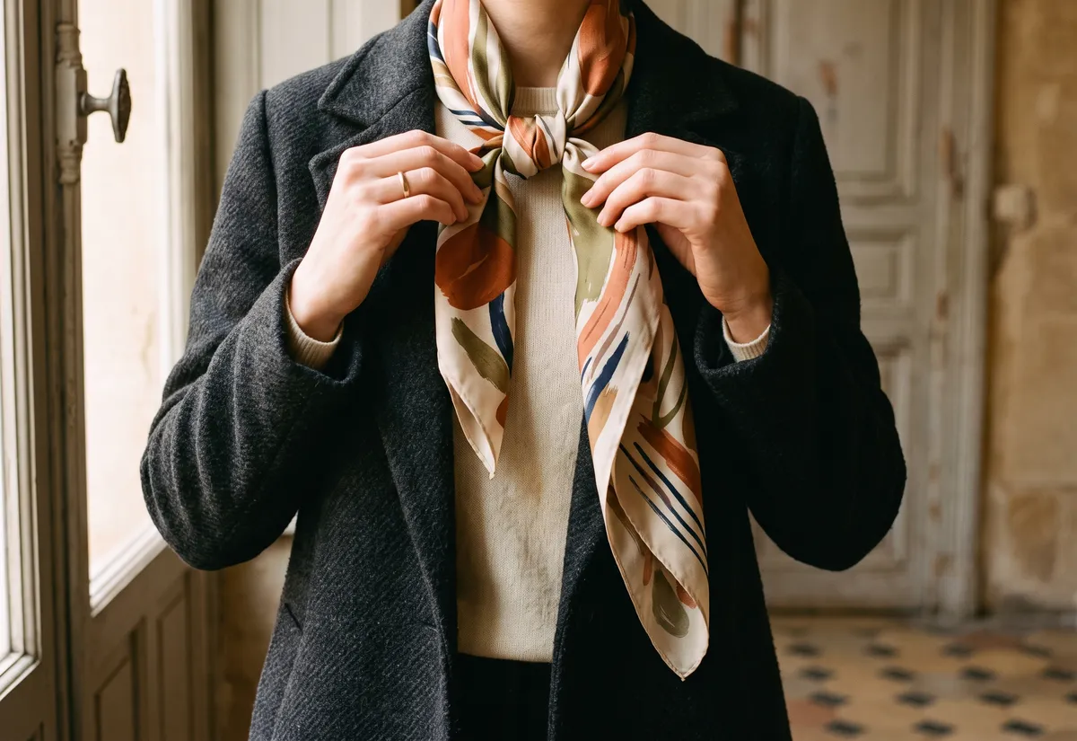 Mode : comment nouer un foulard ?