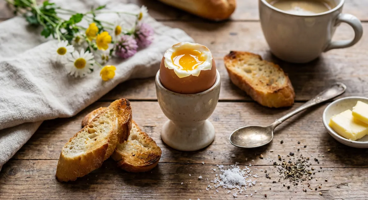 Oeuf à la coque : recette de grand-mère