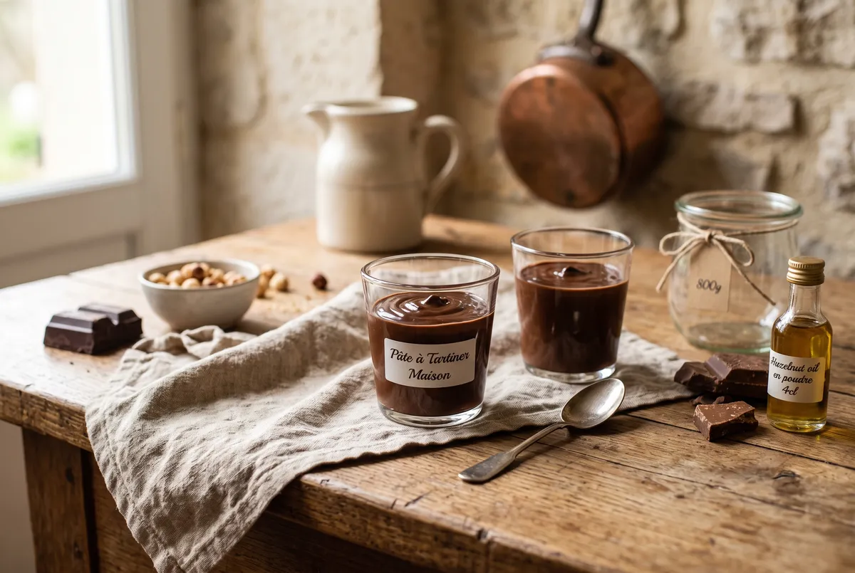 Pâte à tartiner maison : la recette de grand-mère