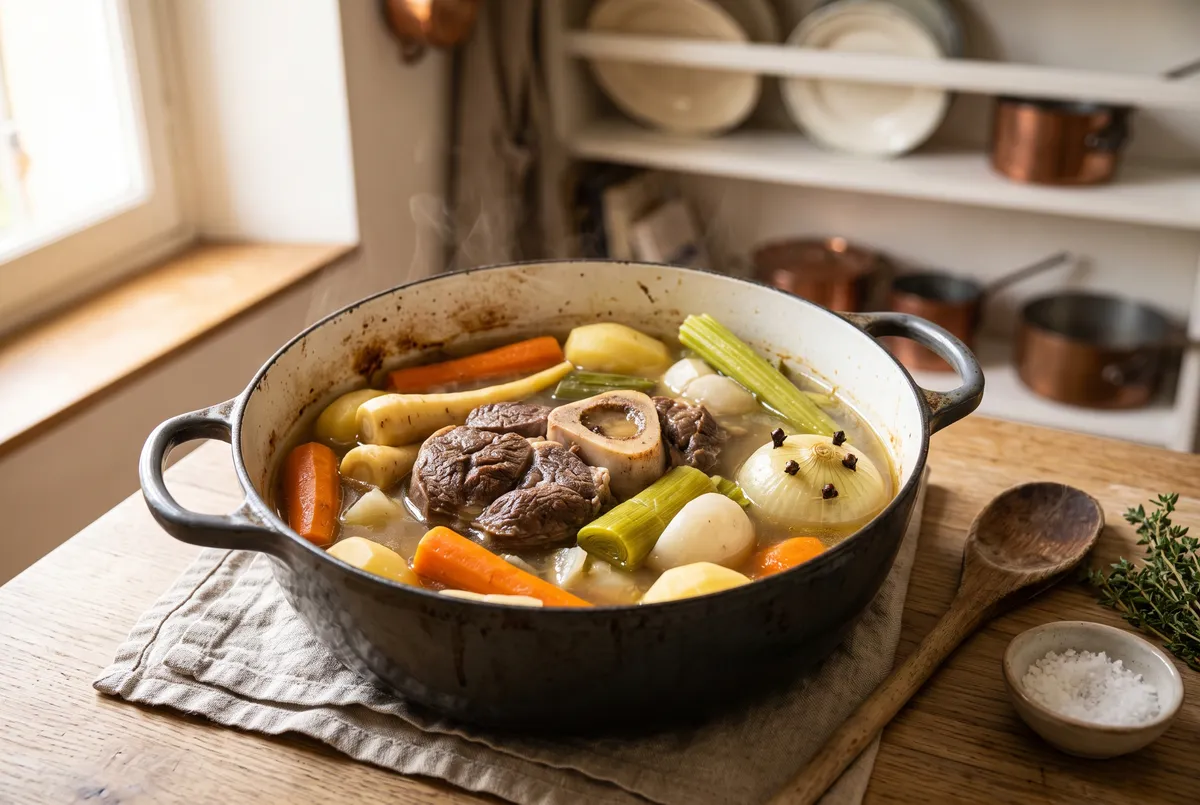 Recette du pot-au-feu de grand-mère