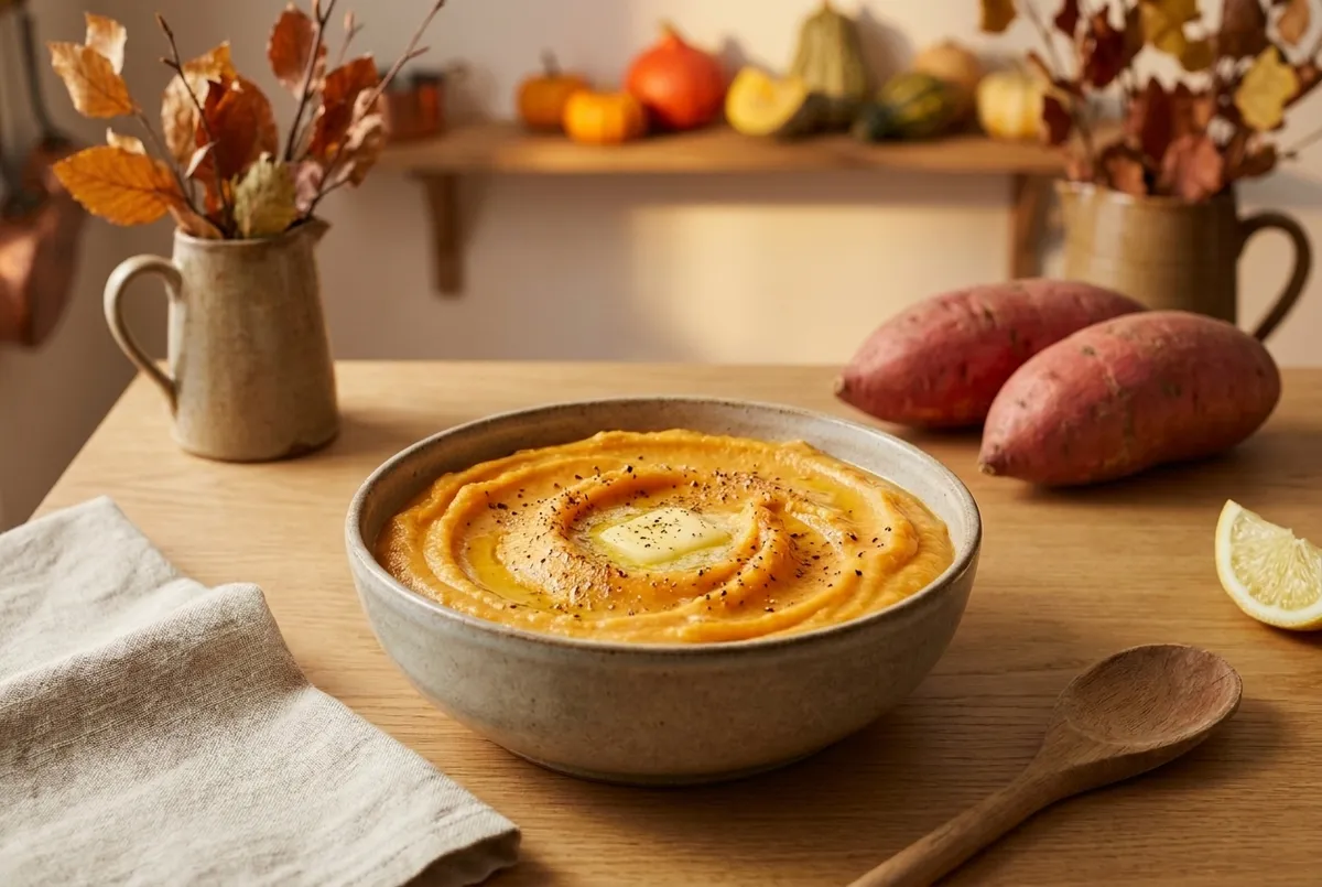 Purée de patate douce onctueuse, la recette facile