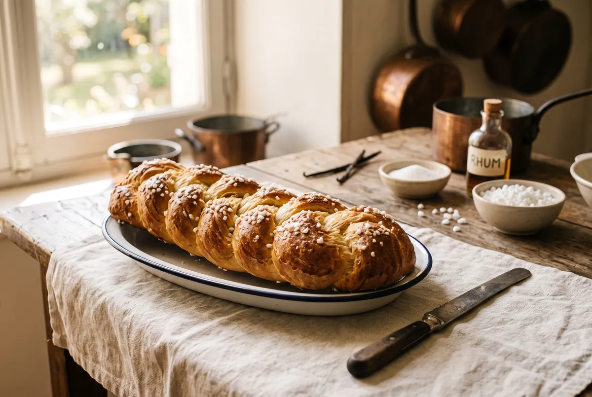 Brioche vendéenne : la recette tressée de grand-mère