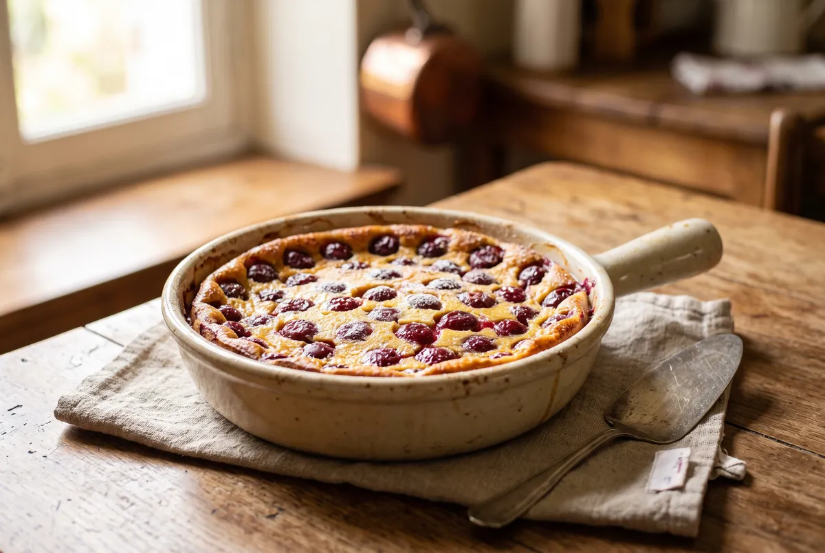 Clafoutis aux cerises : la recette de nos grands-mères
