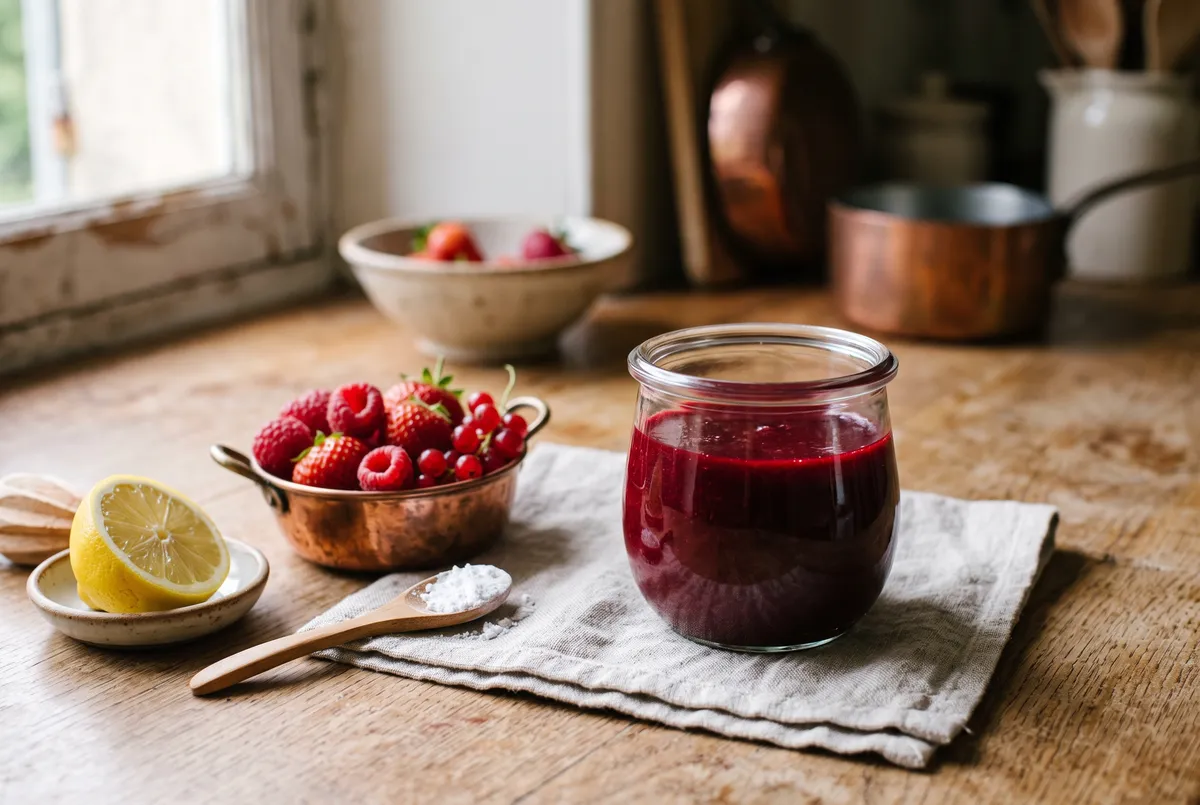 Coulis de fruits rouges : la recette en 10 minutes, sans cuisson