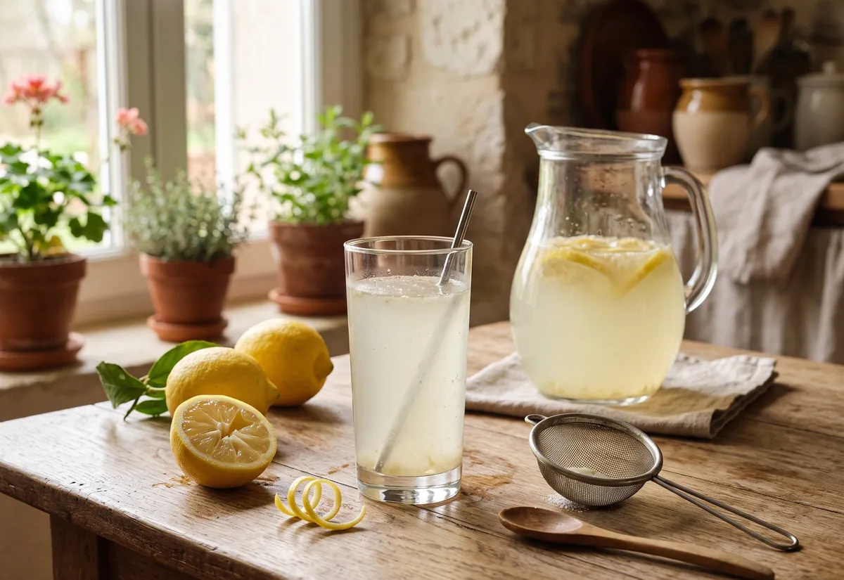 Recette de limonade maison