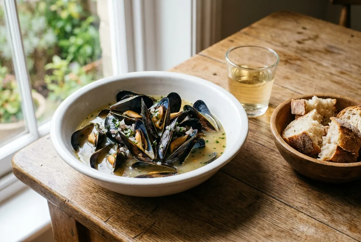 Moules marinières façon grand-mère, recette traditionnelle