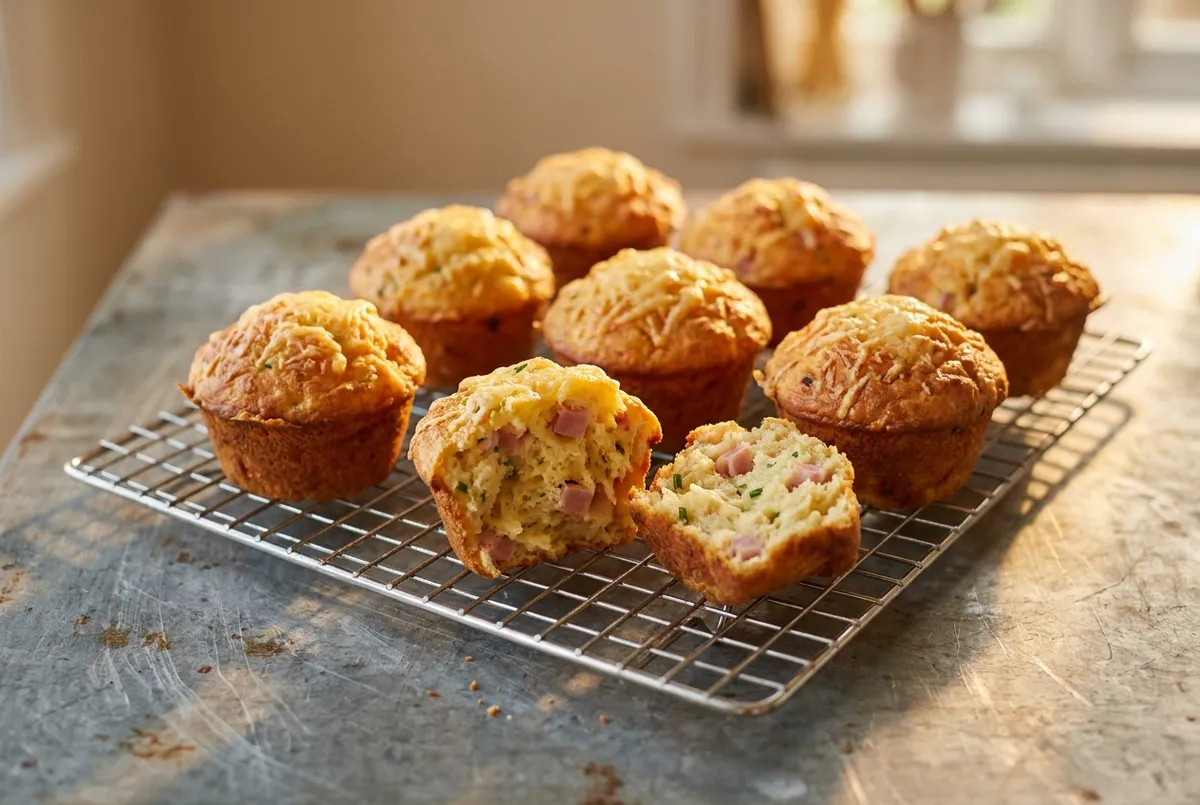 Muffins jambon fromage moelleux, la recette facile