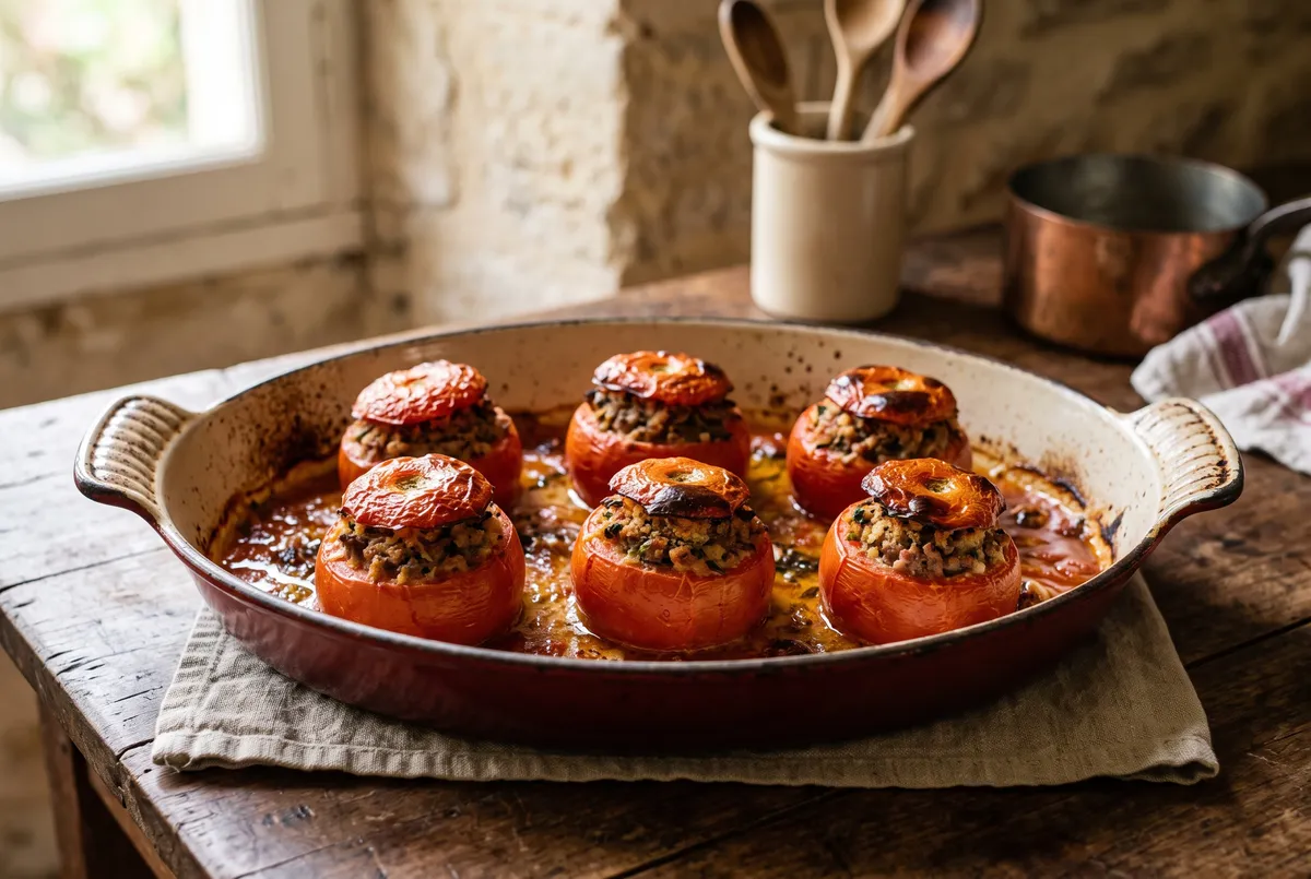 Recette de tomates farcies