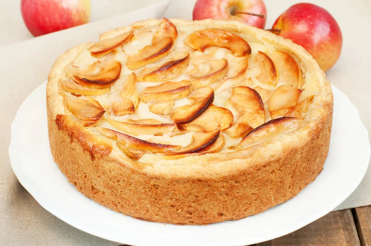 Recette du gâteau aux pommes