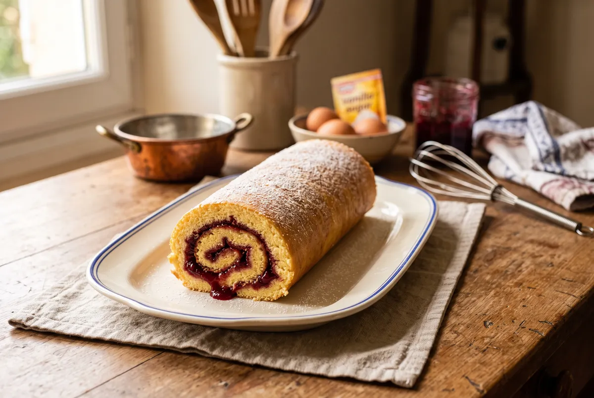 Gâteau roulé : la recette de grand-mère
