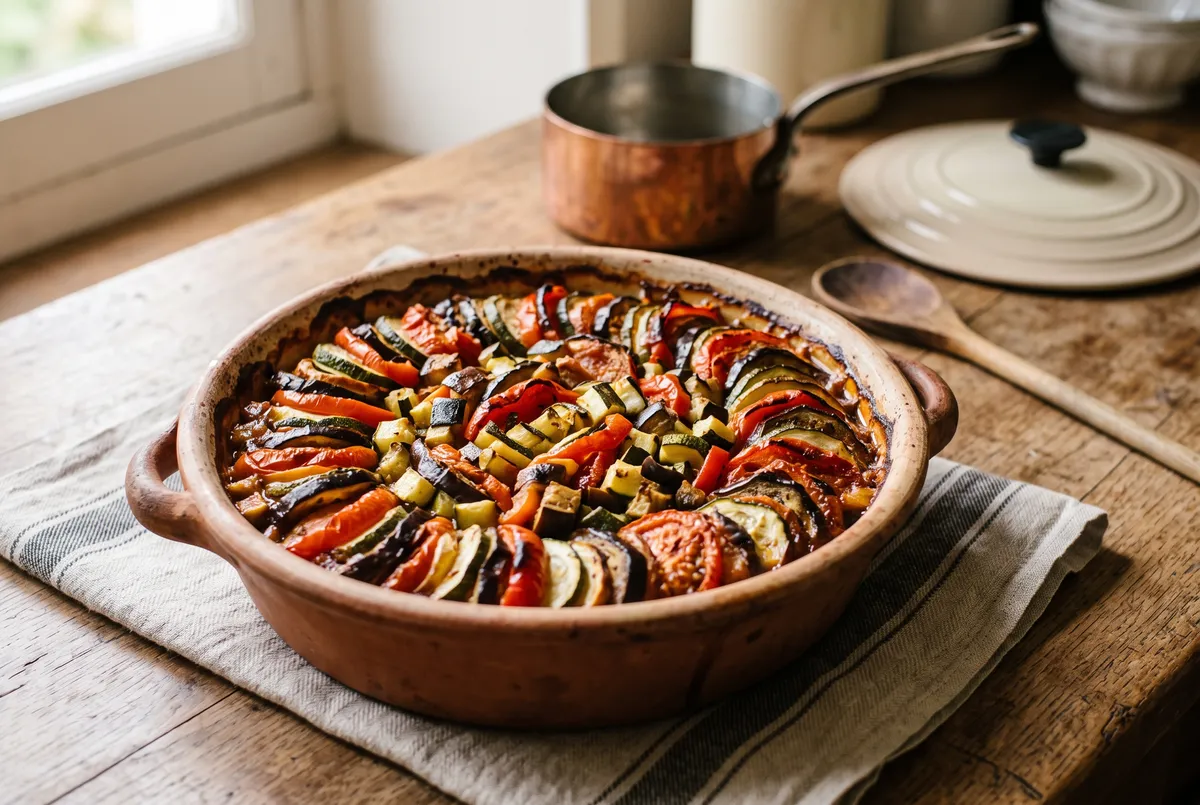 Recette : Gratin provençal en « clafoutis »