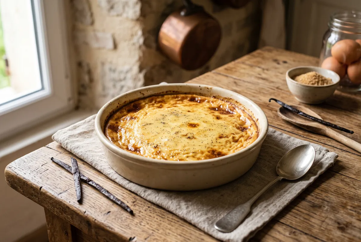 Recette des œufs au lait à la vanille