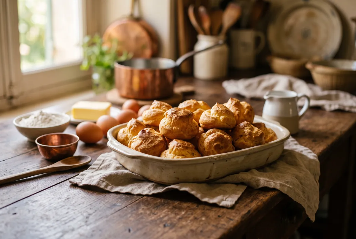 Pâte à choux : la recette de base de grand-mère