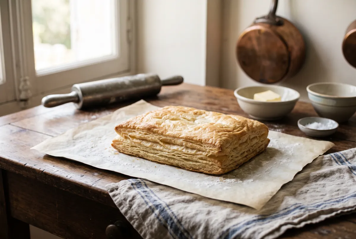 Pâte feuilletée maison : la recette pas à pas