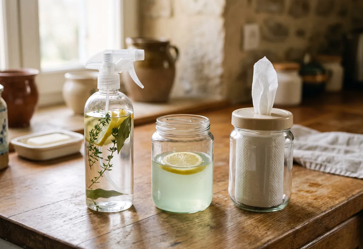 3 recettes pour faire ses produits d'entretien