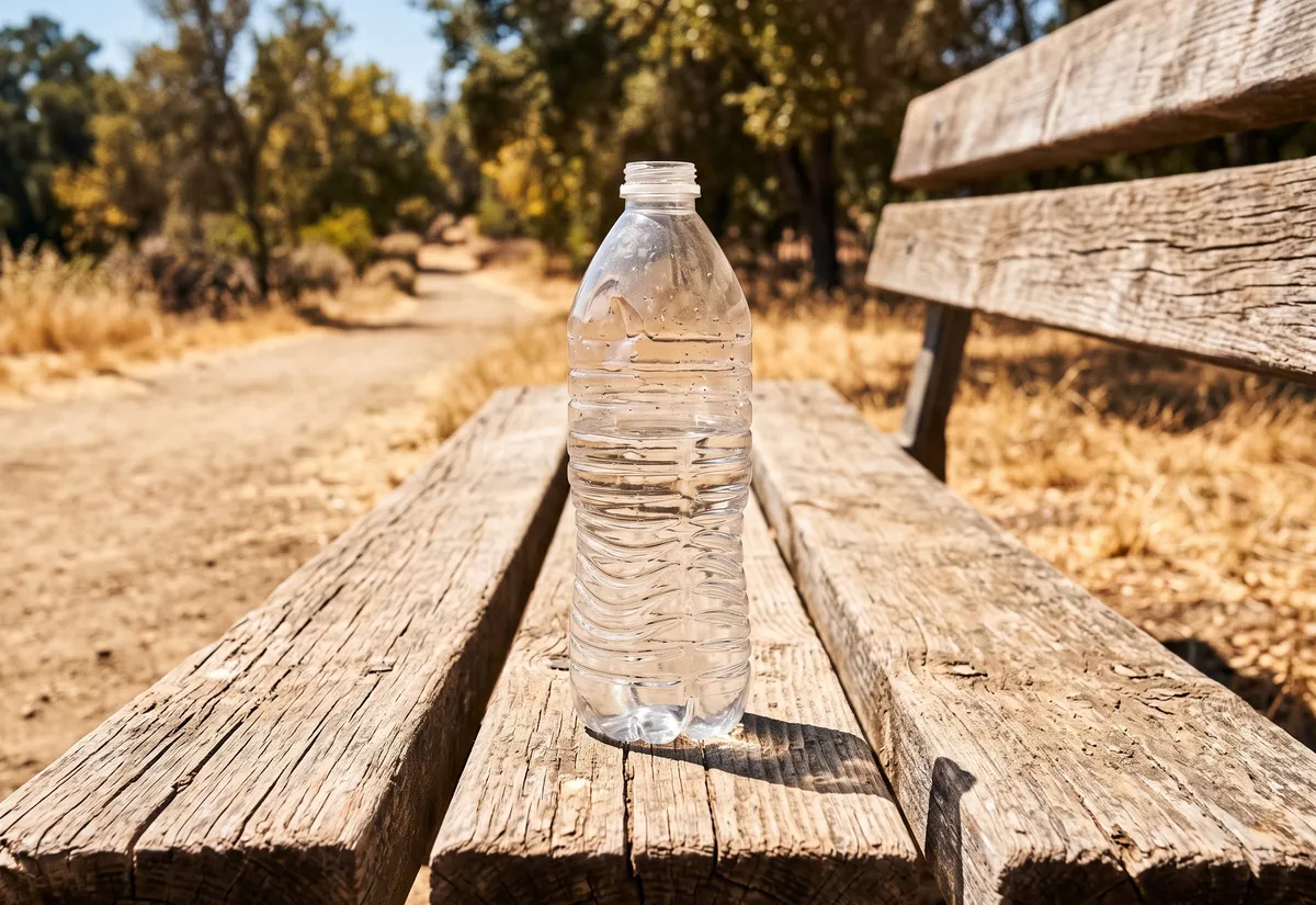 Astuce pour refroidir une bouteille d'eau sans frigo