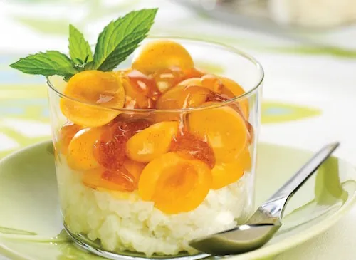 Recette : Riz au lait aux Mirabelles dans verrines