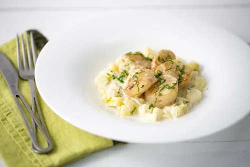 Recette : Saint-Jacques aux endives et aux pommes