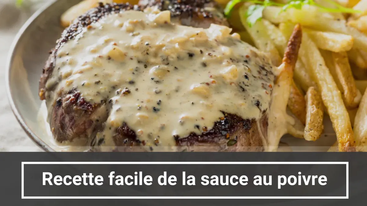Sauce au poivre rapide