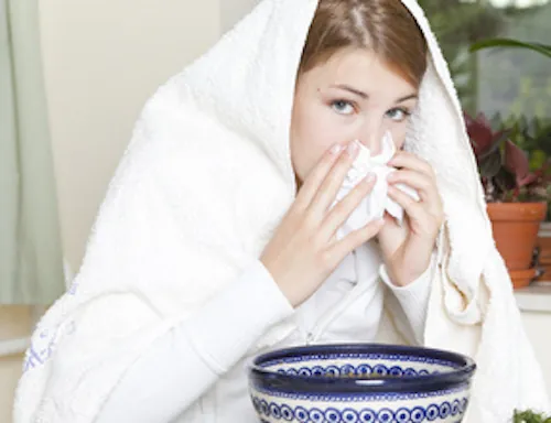 Sinusite : inhalation maison