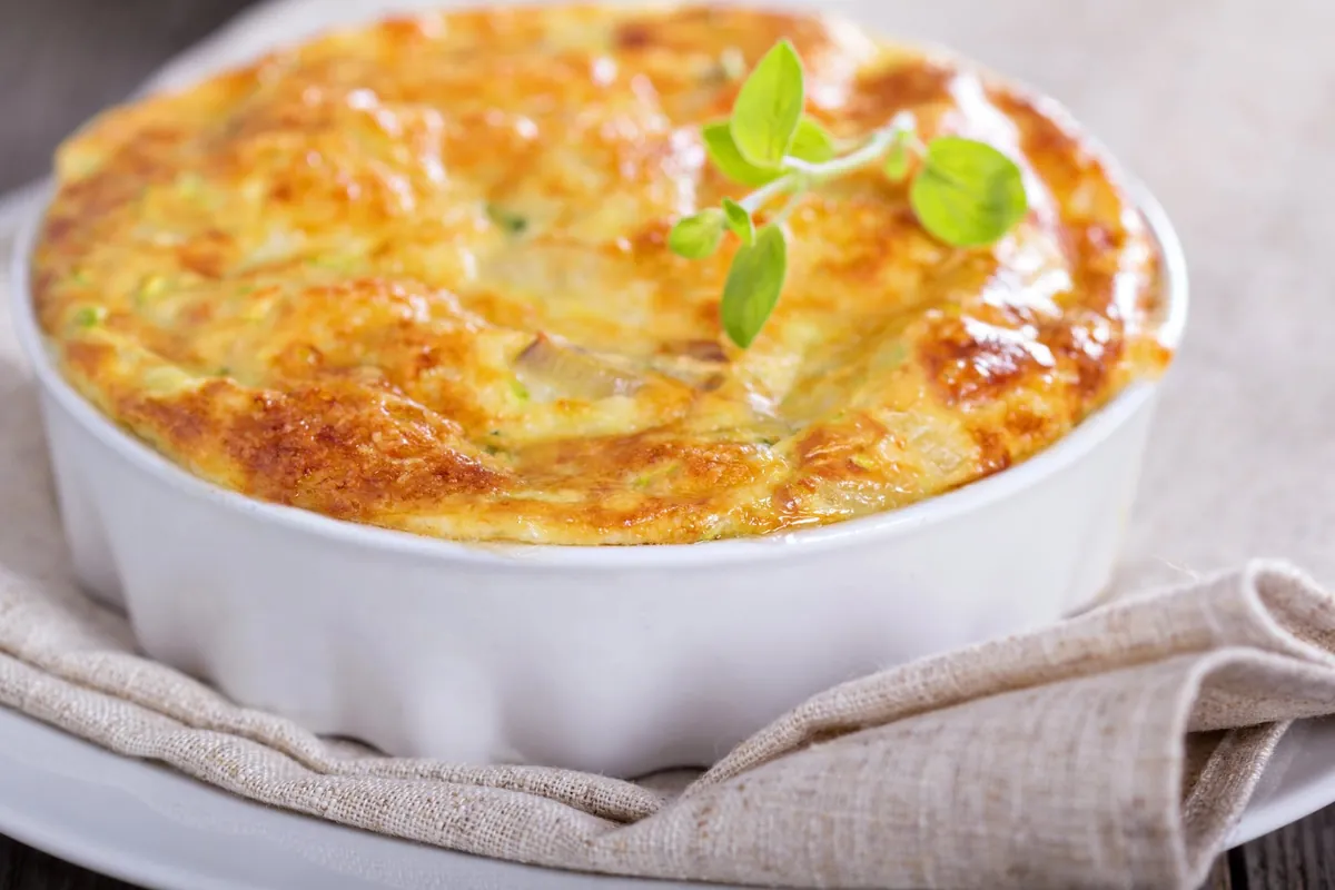 Recette de Soufflé aux Courgettes