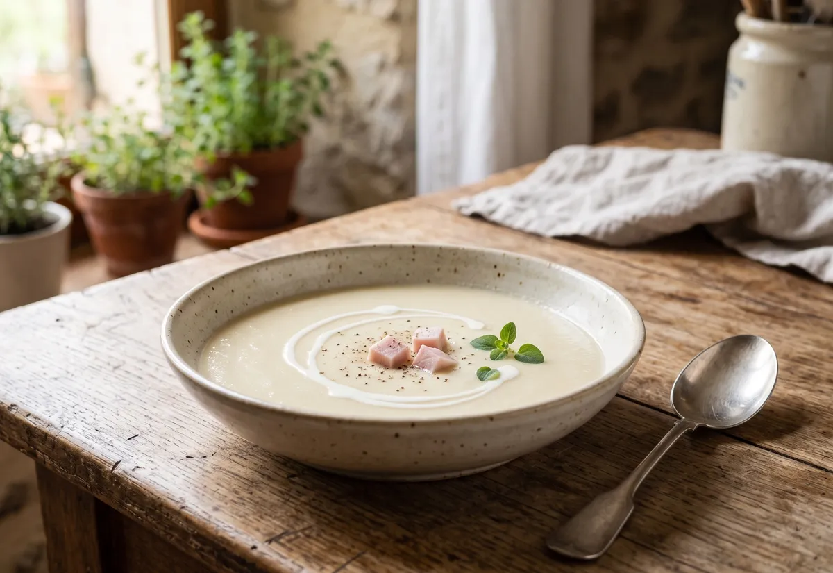 Soupe aux pommes de terre