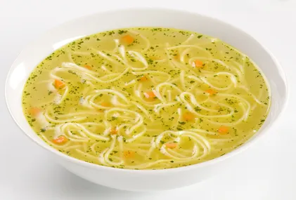 Soupe aux vermicelles maison