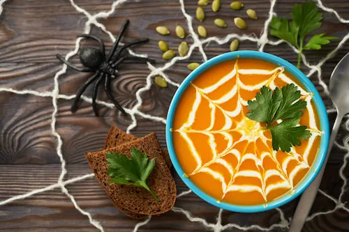 Recette Halloween : Soupe au potiron