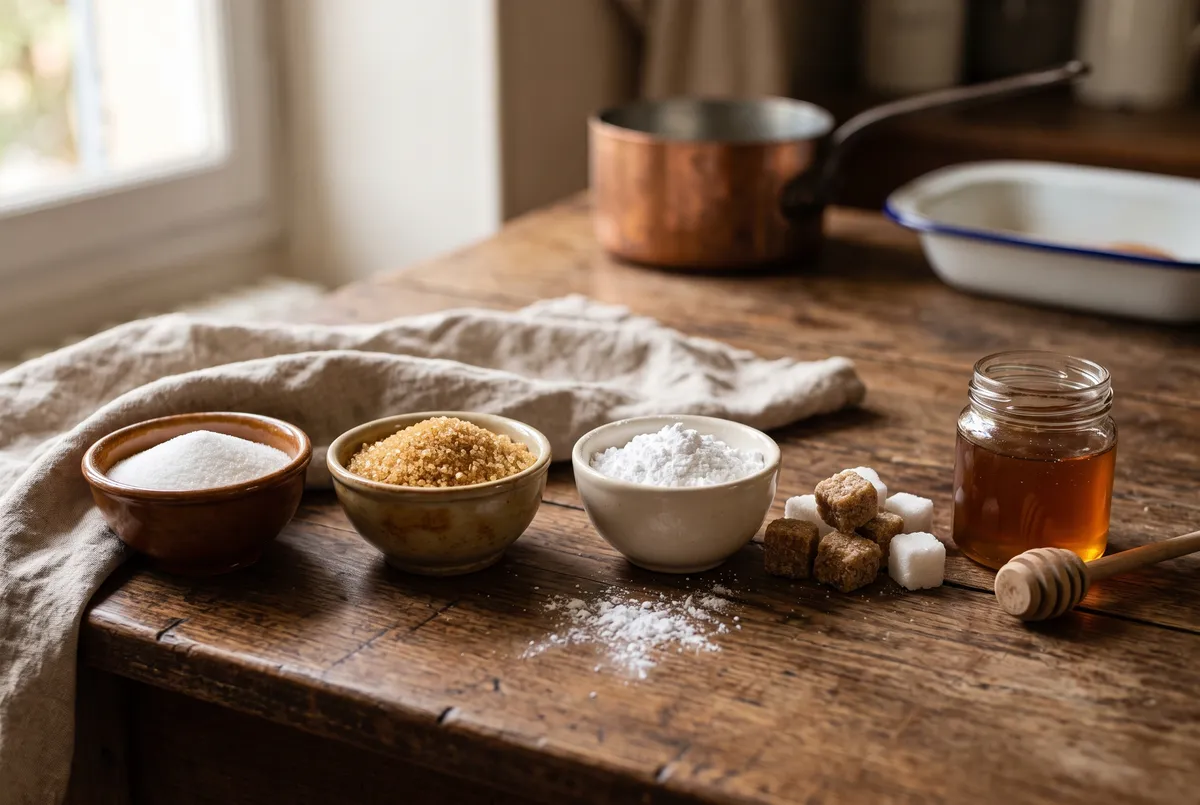 Quel sucre pour quelle pâtisserie, et comment remplacer le sucre ?