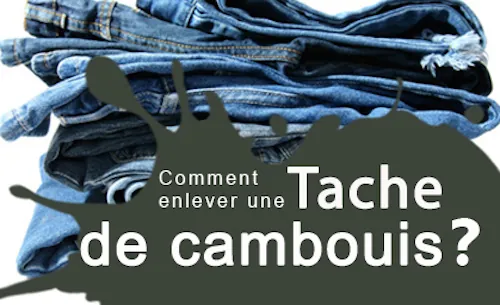 Enlever du cambouis sur un jean