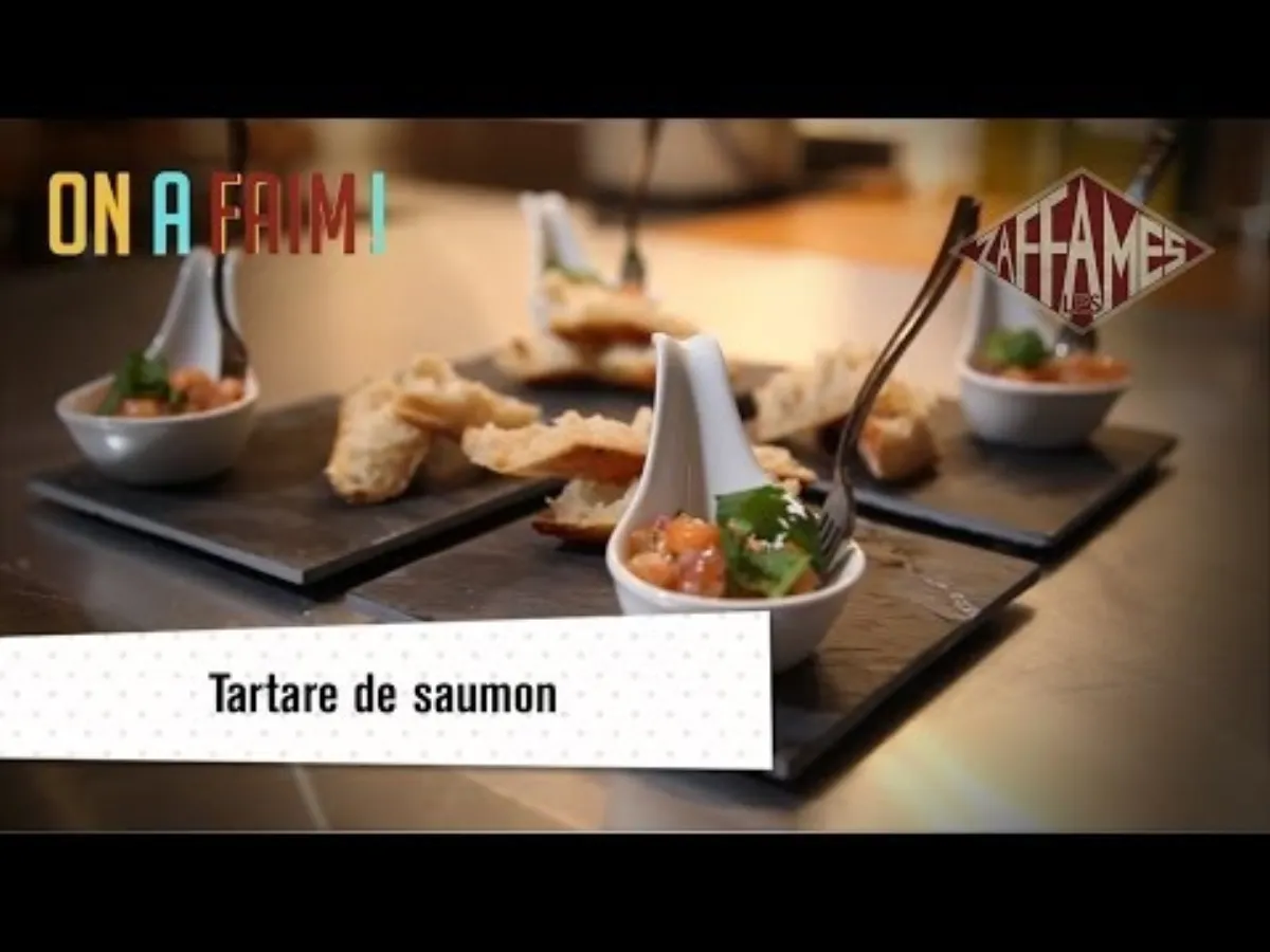 Recette de tartare de saumon frais